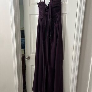 SORELLA VITA Strapless Plum Dress